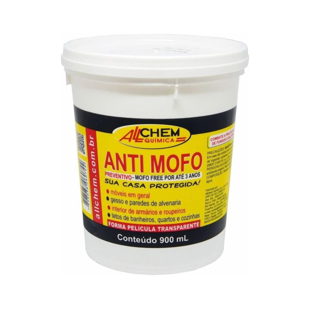 Anti Mofo 900ml Madeira/alvenaria - Allchem