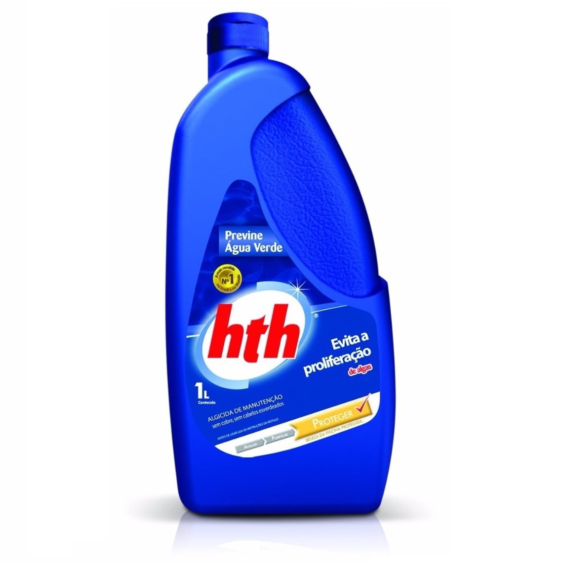 Algicida de Manutenção Prevenção água Verde 1 Litro - Hth