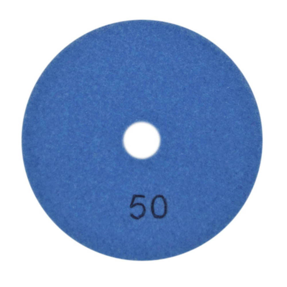 Disco Diamantado Polimento Brilho G-50 Azul  -  Cortag