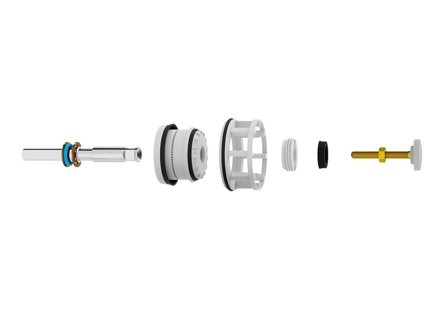 Kit Reparos 1.1/2'' para Válvulas de Descarga Docol -  Censi
