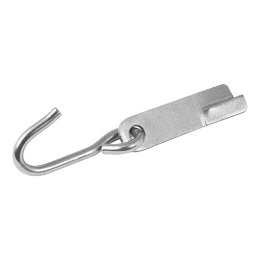 Gancho para Rede Fixo Alvenaria com 2 Unidades - Mahler Inox