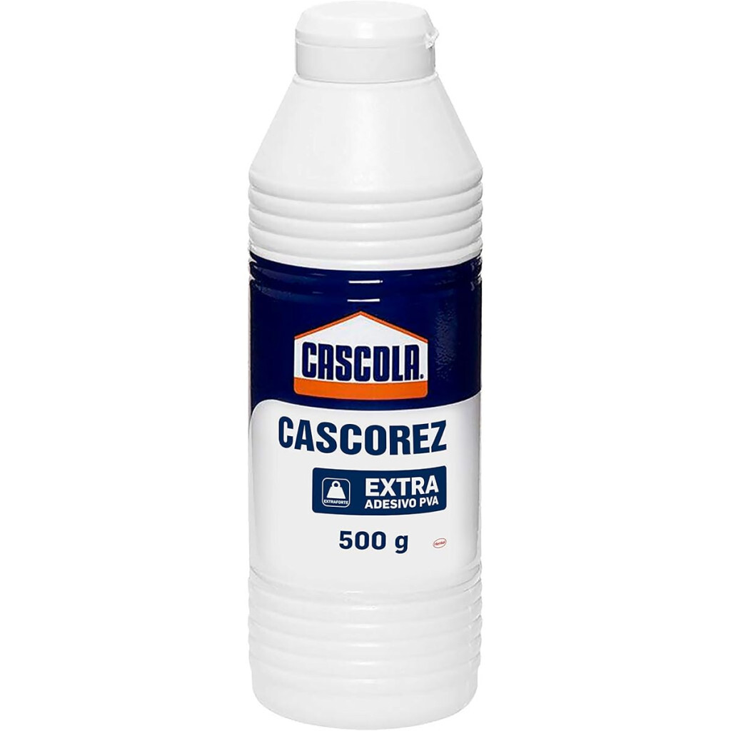 Cola Branca Cascola Cascorez Extra 500g - Pva Extra Forte de Fácil Aplicação e Secagem Transparente