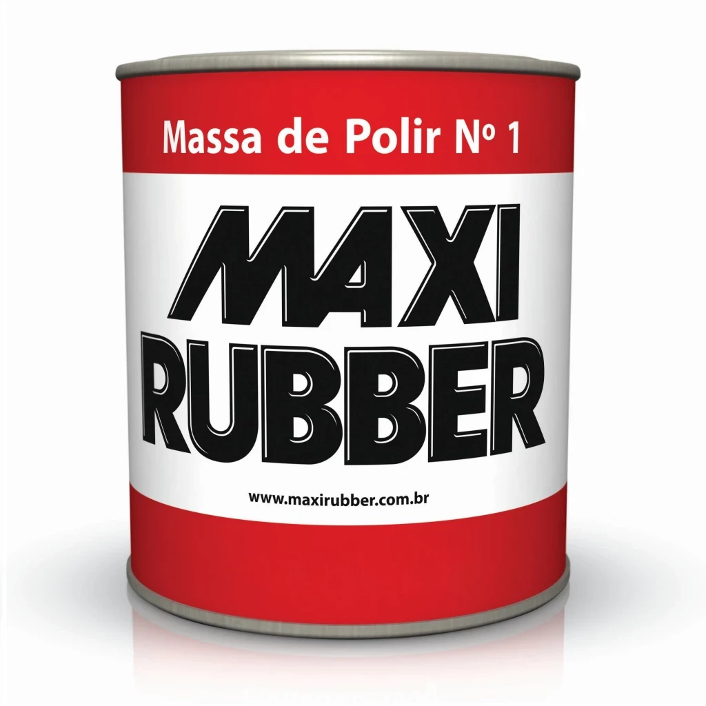 Massa de Polir Automotiva  Nº1  900ml - Maxi Rubber