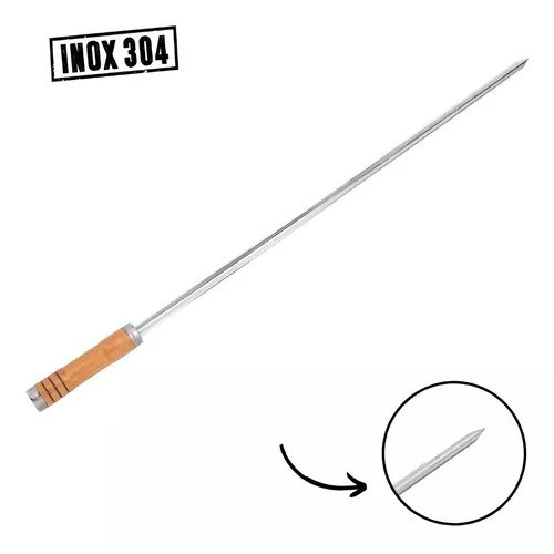 Espeto Churrasco Vincado 75cm - Mahler