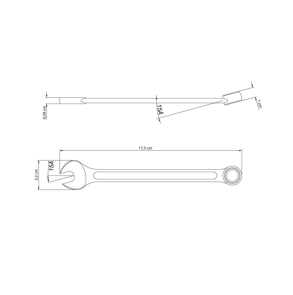 Chave Combinada 14mm - Tramontina