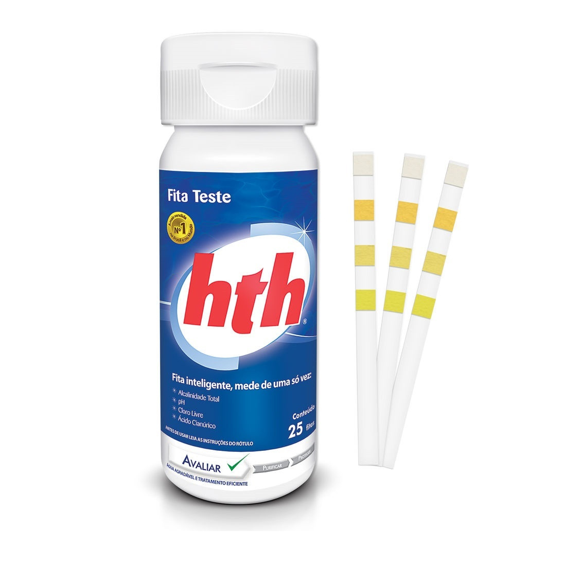 Fita Teste 25 Unidades - Hth
