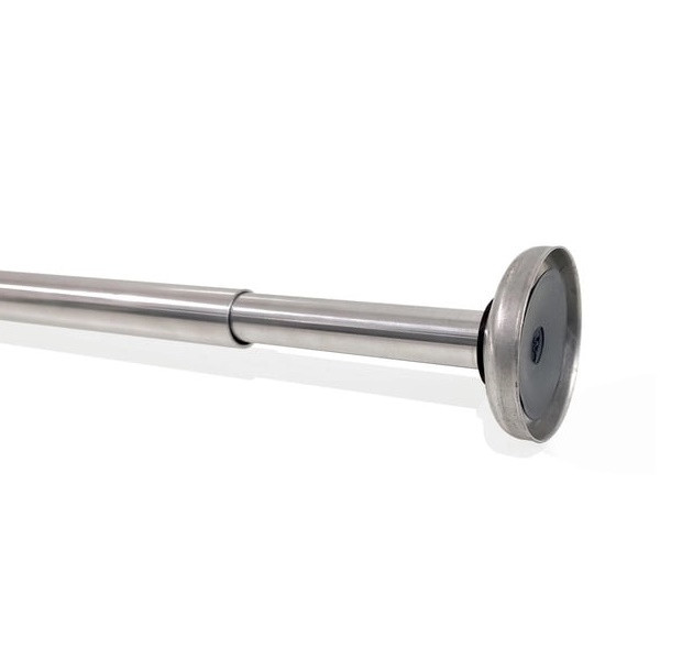 Suporte 1,25 a 2,20m Extensível para Cortina de Banheiro - Jackwal