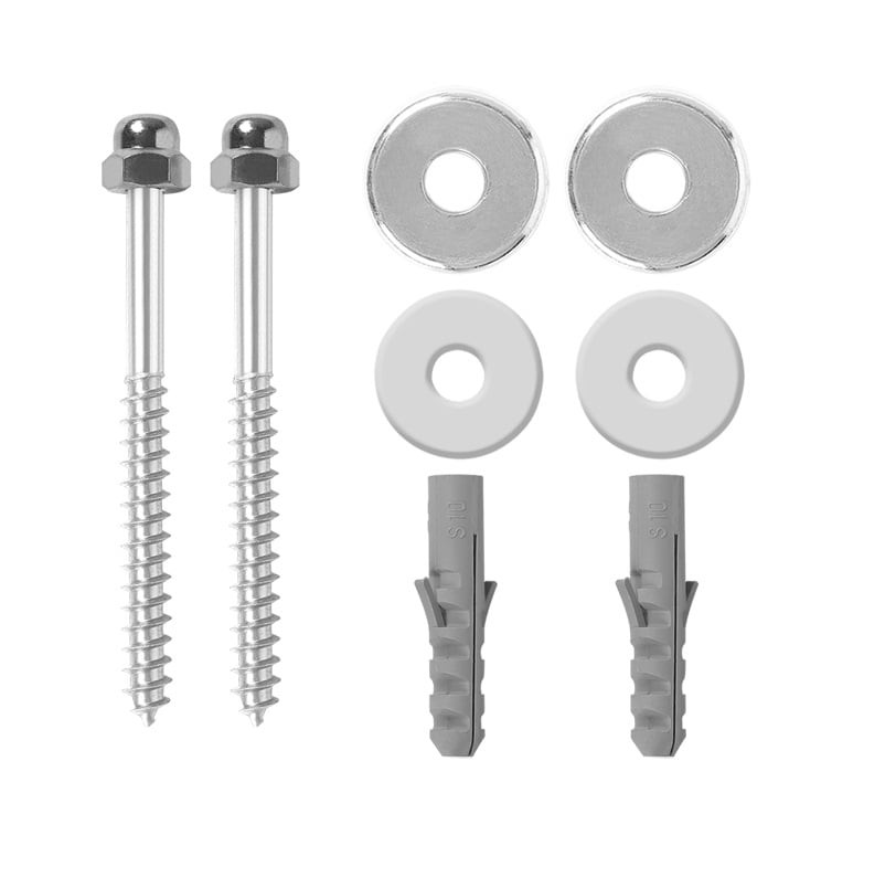 Conjunto de Fixação 8x80mm de Aço para Lavatórios  - Censi
