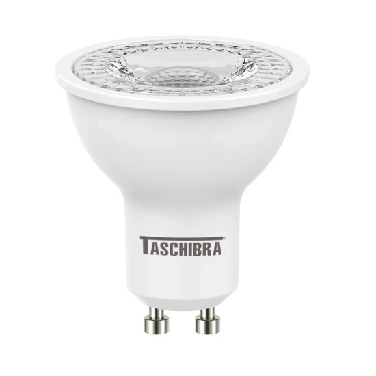 Lâmpada Led Dicróica Mr16 7w Gu10 6500k -  Taschibra