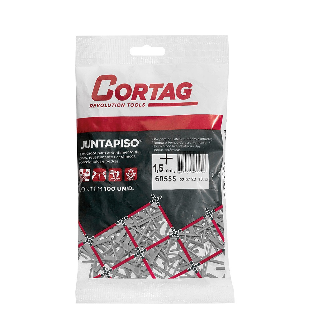 Espaçador Juntapiso 1,5mm - Cortag
