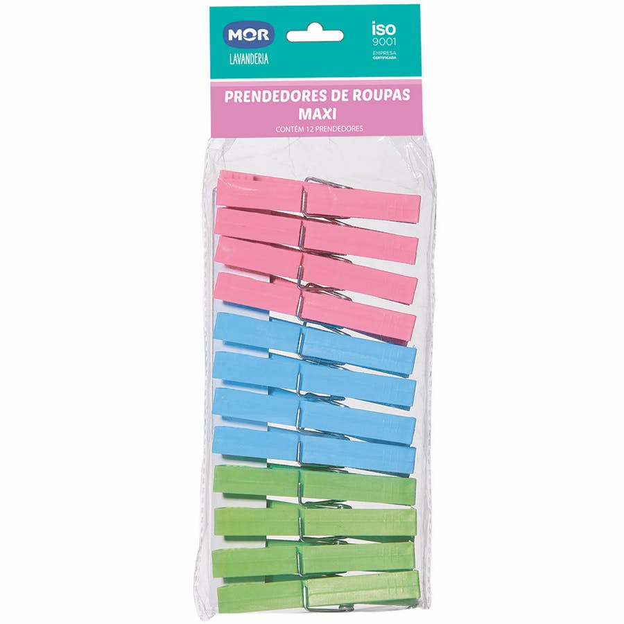 Prendedor Maxi com 12 Peças - Mor