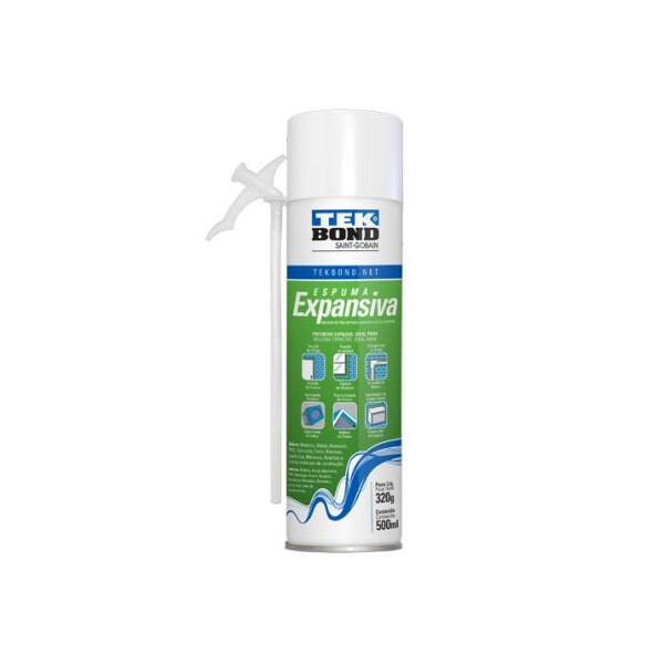 Espuma Expansiva Poliuretano 500ml - Dtools