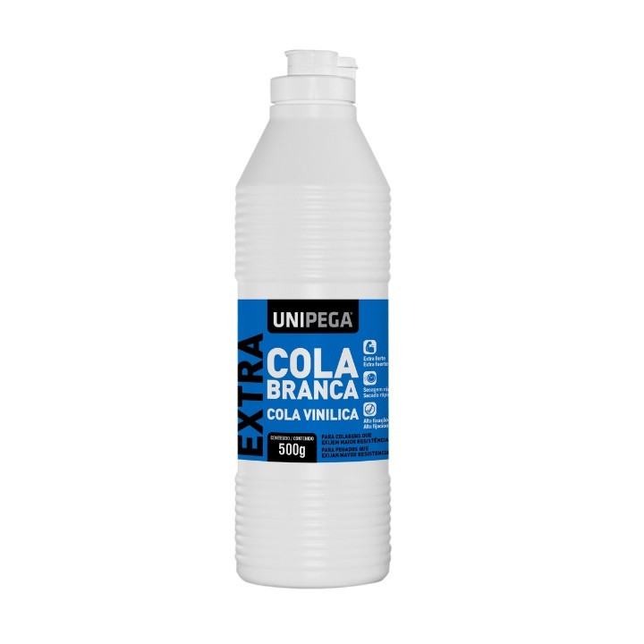 Cola Branca Extra 500g - Unipega