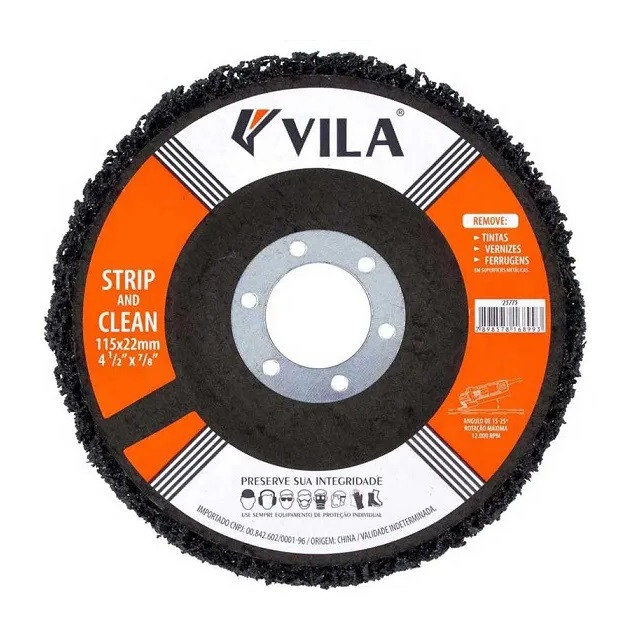 Disco de Limpeza Strip And Clean 4.1/2" 115x22mm - Vila