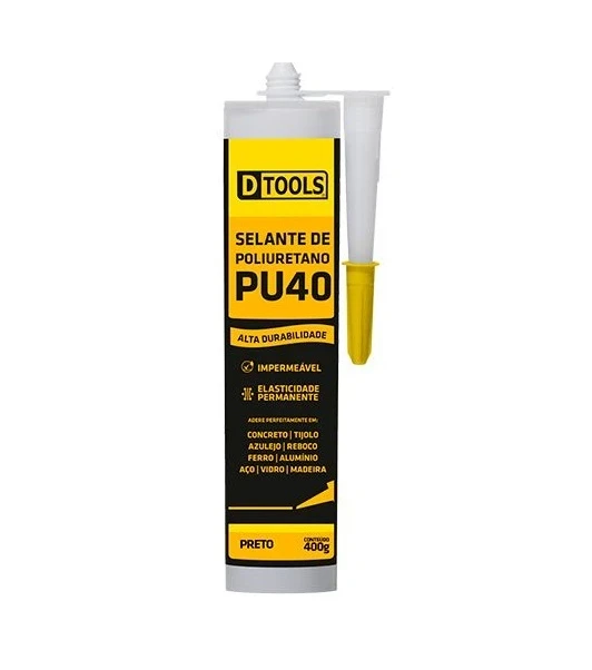 Selante Pu40 Preto 420g - Dtools