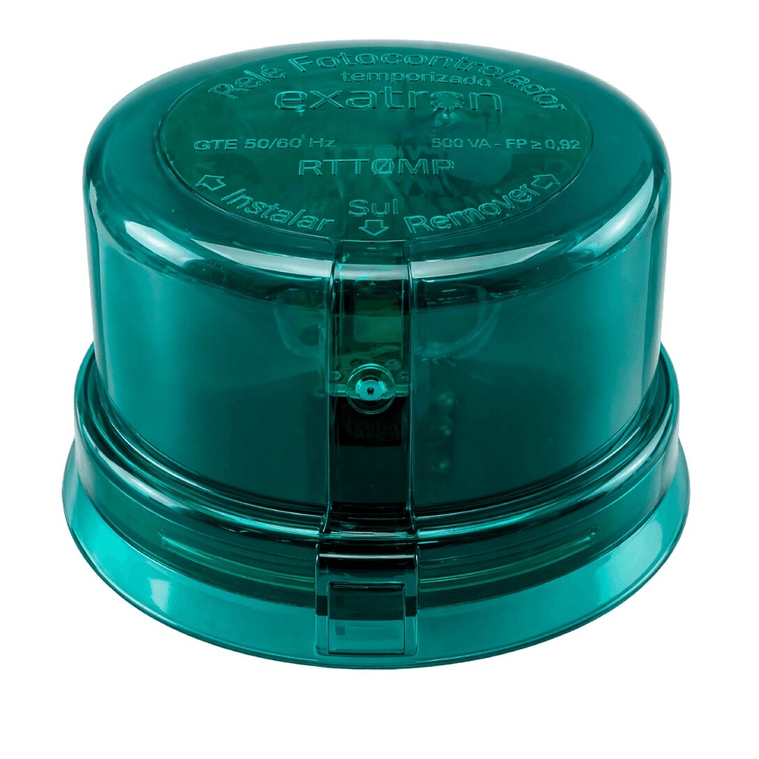 Relé Fotimer Verde Exatron