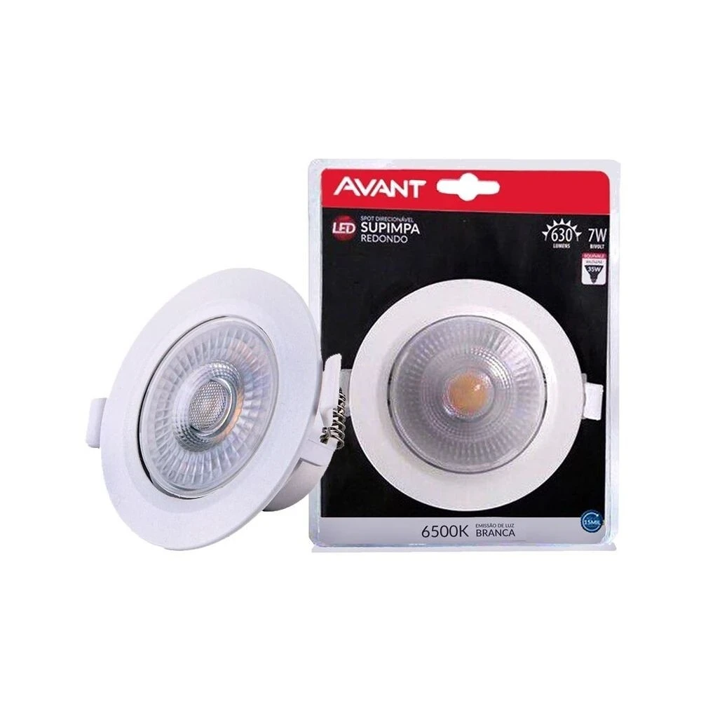 Spot Led Red 7w 6500k Biv Avant