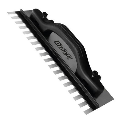 Desempenadeira de Aco Dentada com Regulagem 43x12 Dtools