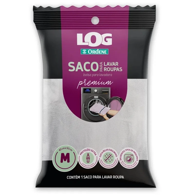 Saco para Lavar Roupas Tamanho Médio - Ordene