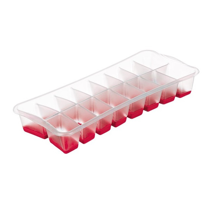 Forma de Gelo Plástico com Fundo Silicone Flexível -  Sanremo