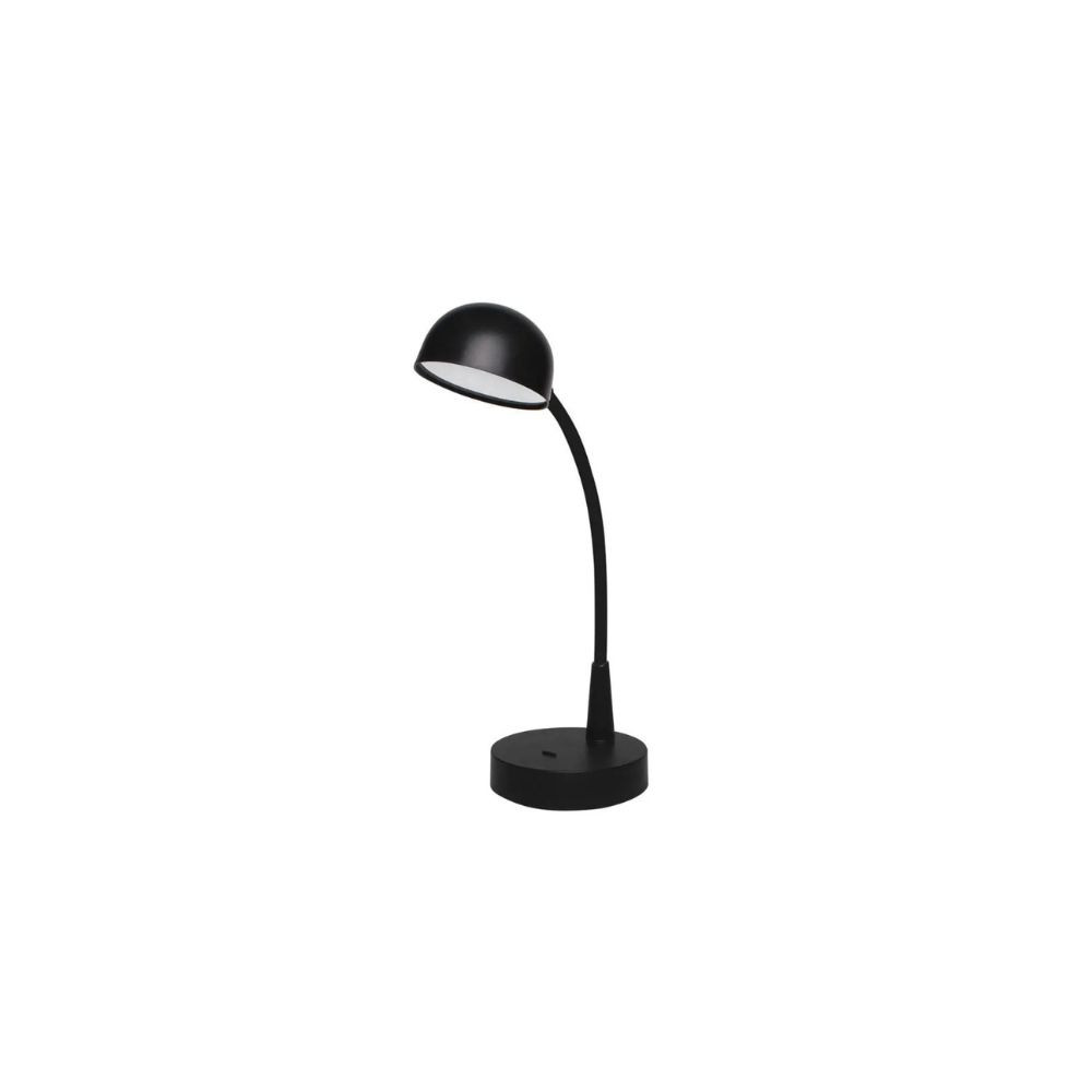 Luminaria de Mesa Led Taschibra Recarregavel Preto Cup