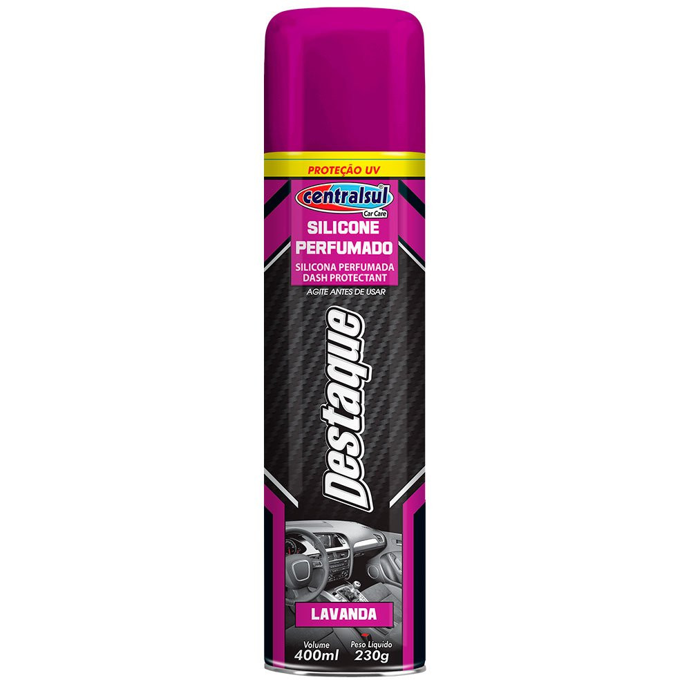 Spray Silicone Destaque Lavanda 400ml - Centralsul