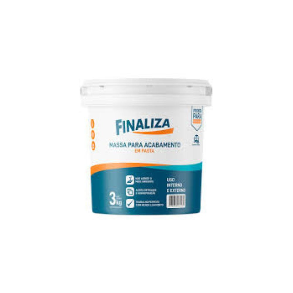 Finaliza Massa Corrida Mineral 3 Kg Balde