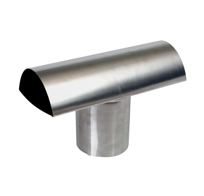 Chapéu T 120x150mm para Aquecedor de água a Gás - Westaflex