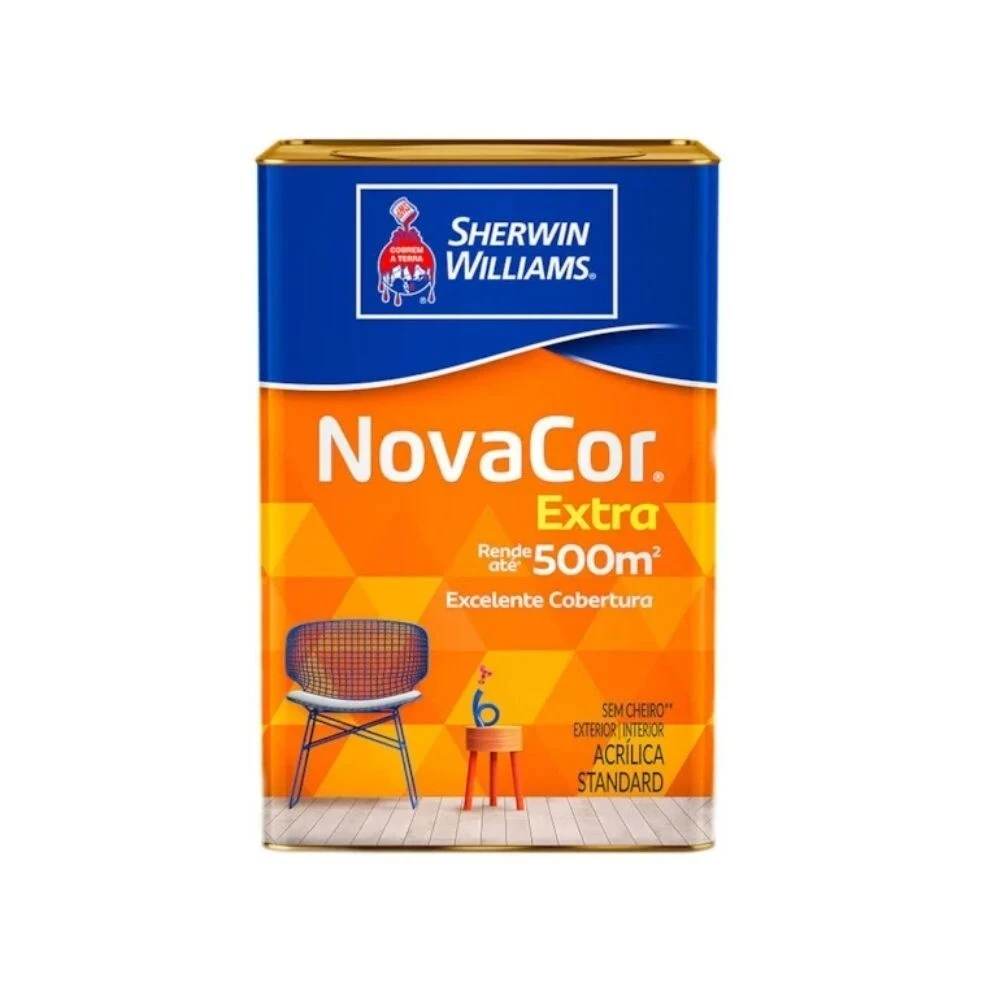 Tinta Novacor Parede Sb Branco Lata