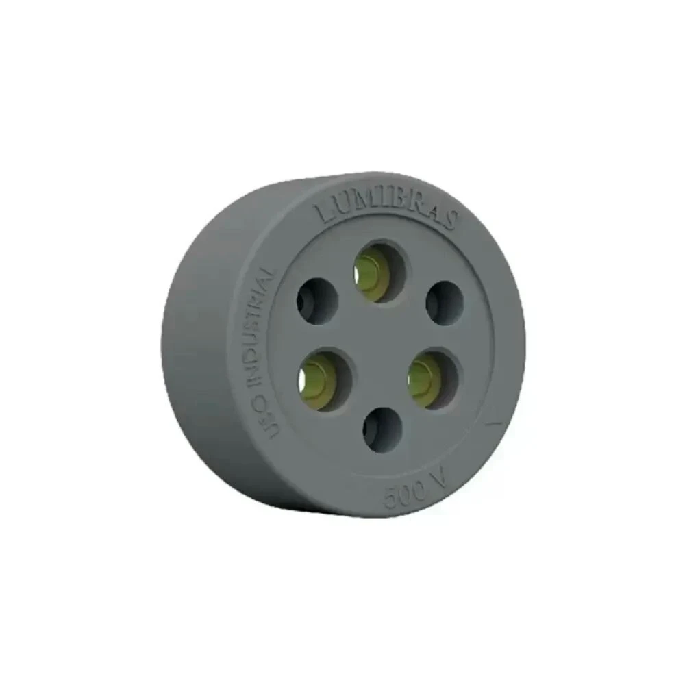 Tomada Industrial Ny 3x20a Ext Cinza Red - Lumibras/industri