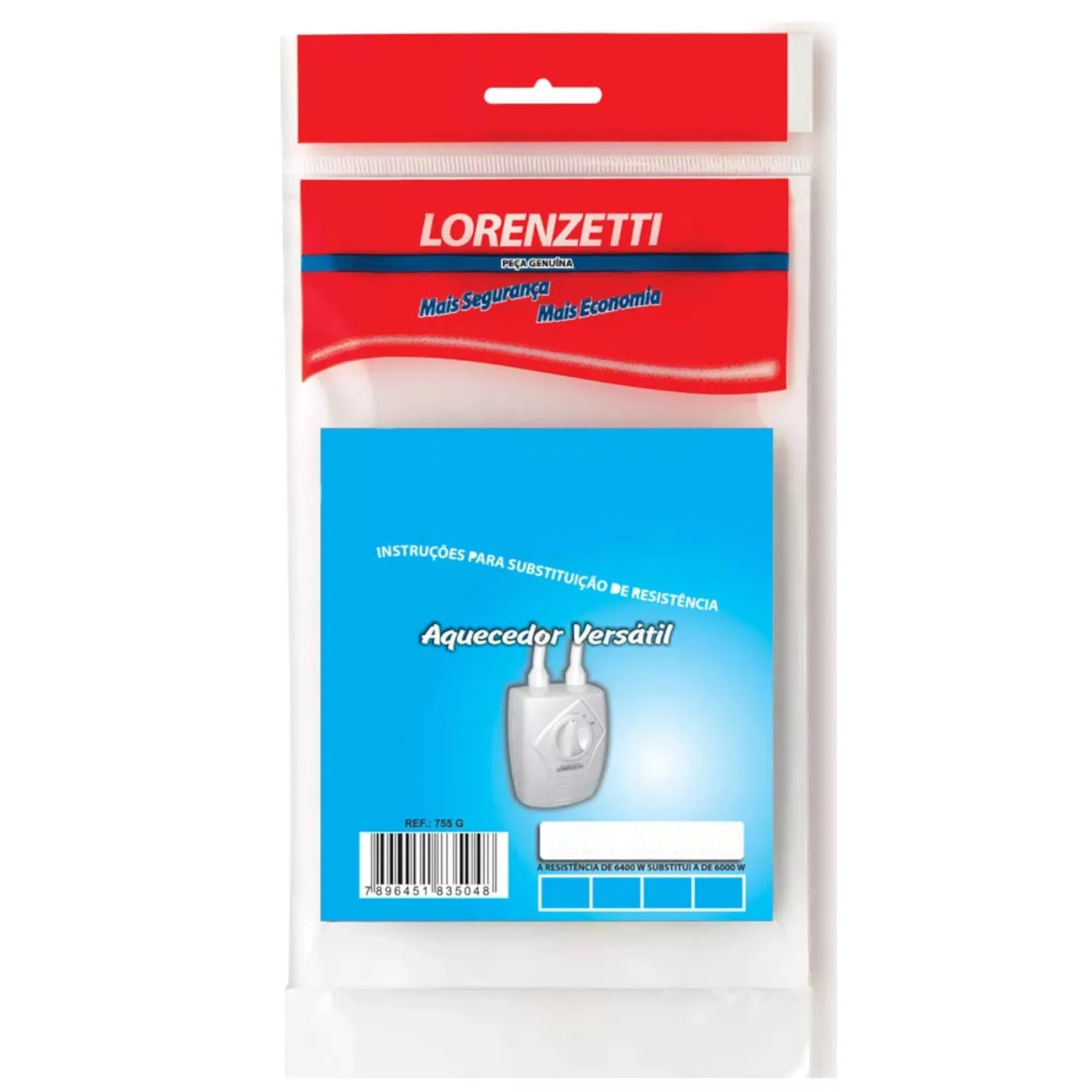 Resistência Aquecedor Versátil 220v 5500w - Lorenzetti