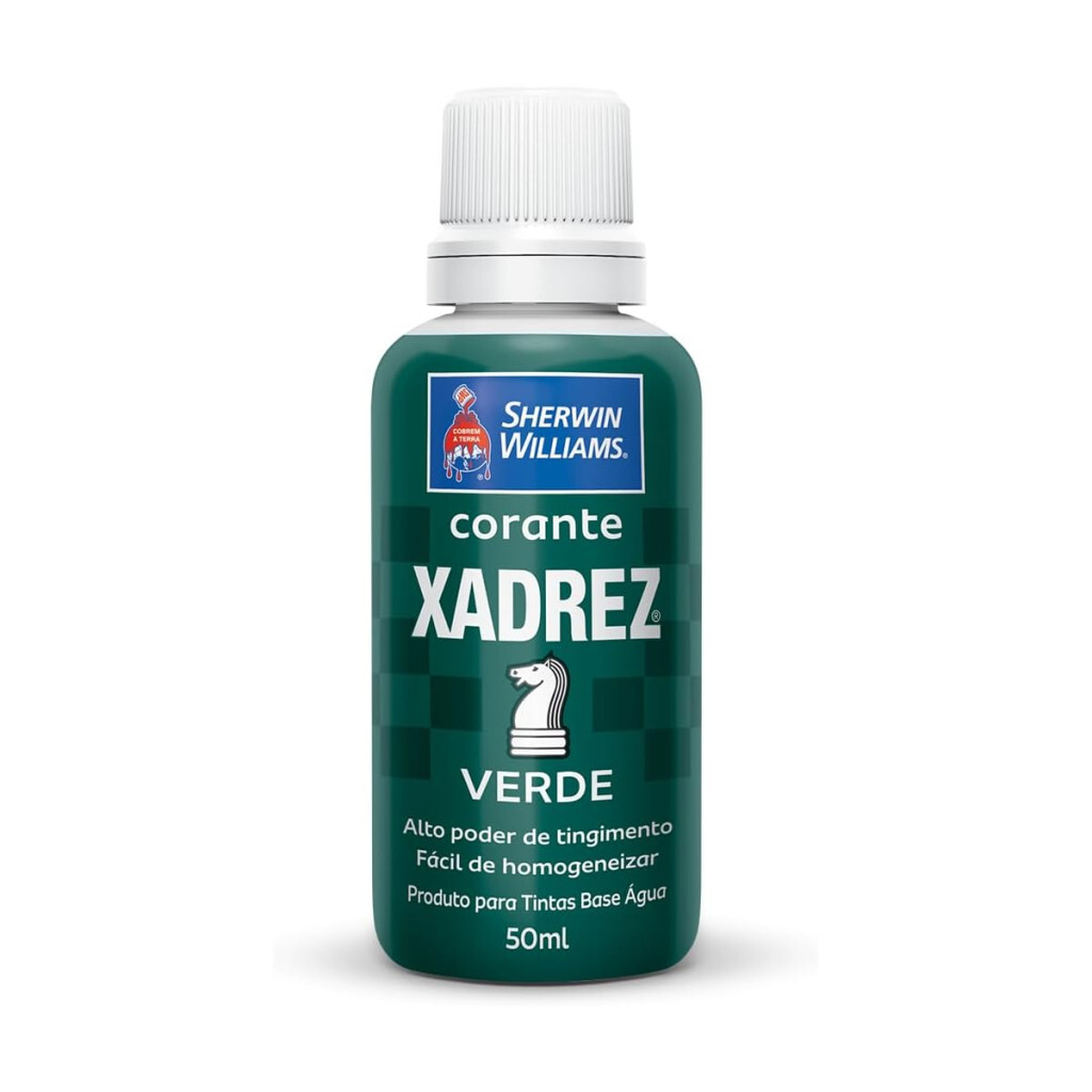 Corante Líquido Xadrez 50ml Verde
