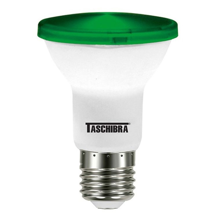 Lâmpada Led 11w Par30 Ip65 Verde E27 - Taschibra