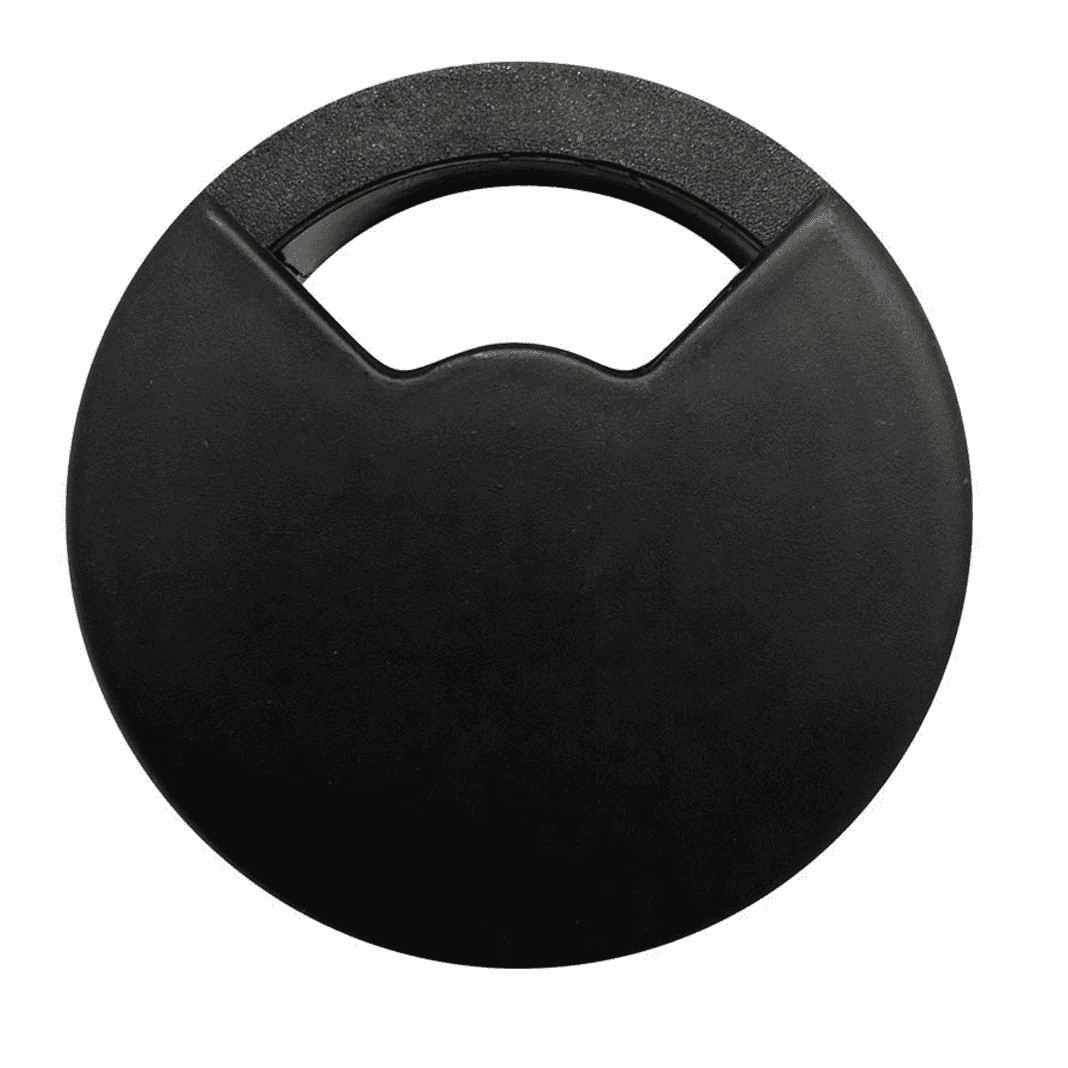 Passa Fio para Mesa 59mm Preto - Bemfixa