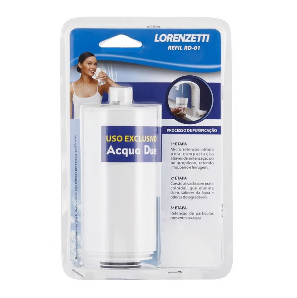 Refil água Torneira de Parede Acqua Due - Lorenzetti