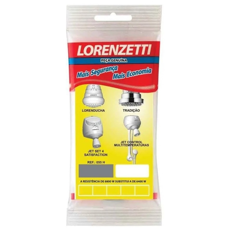 Resistência Advanced / Top Jet 127v 5500w - Lorenzetti (modelo: 055-h / Ref: 7589031)