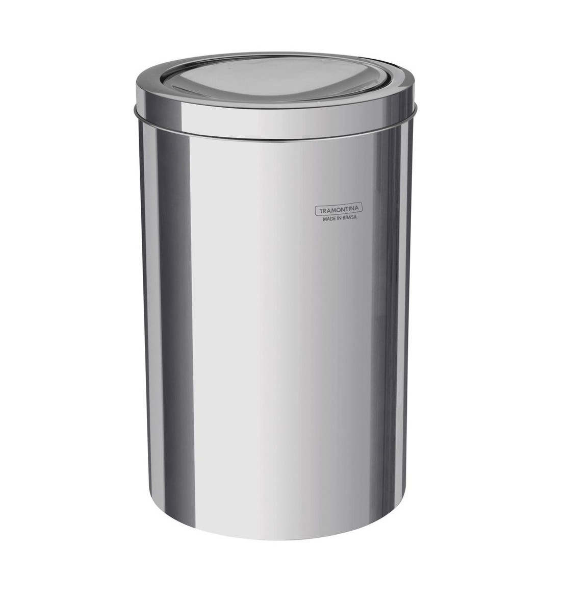 Lixeira Inox Swing 12 Litros com Acabamento Polido e Tampa Basculante -  Tramontina