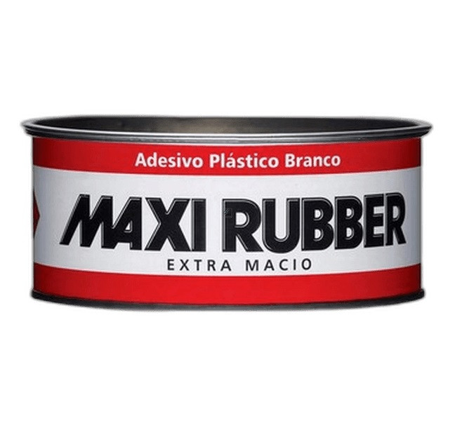 Adesivo Plástico Branco com Catalisador 400g -  Maxi Rubber