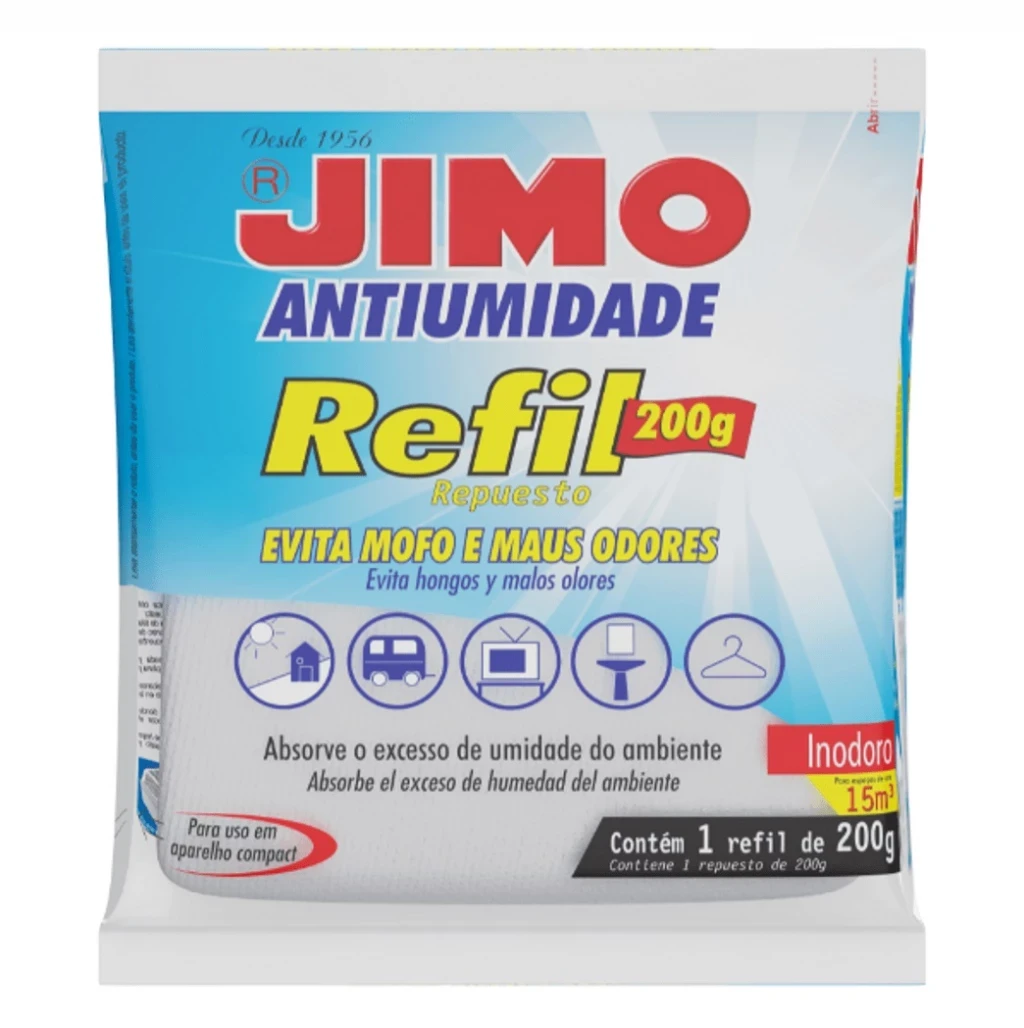 Antiumidade Inodoro Refil 200g - Jimo