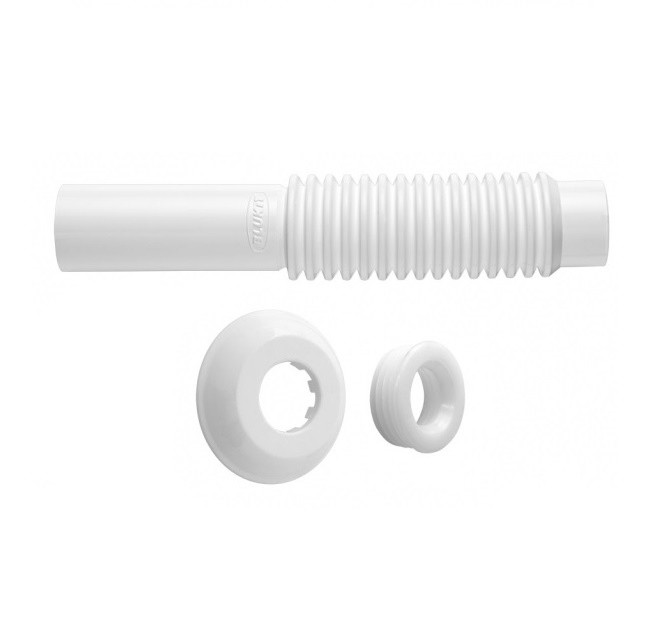 Tubo Ligação Ajustável 240mm para Vaso Sanitário - Blukit