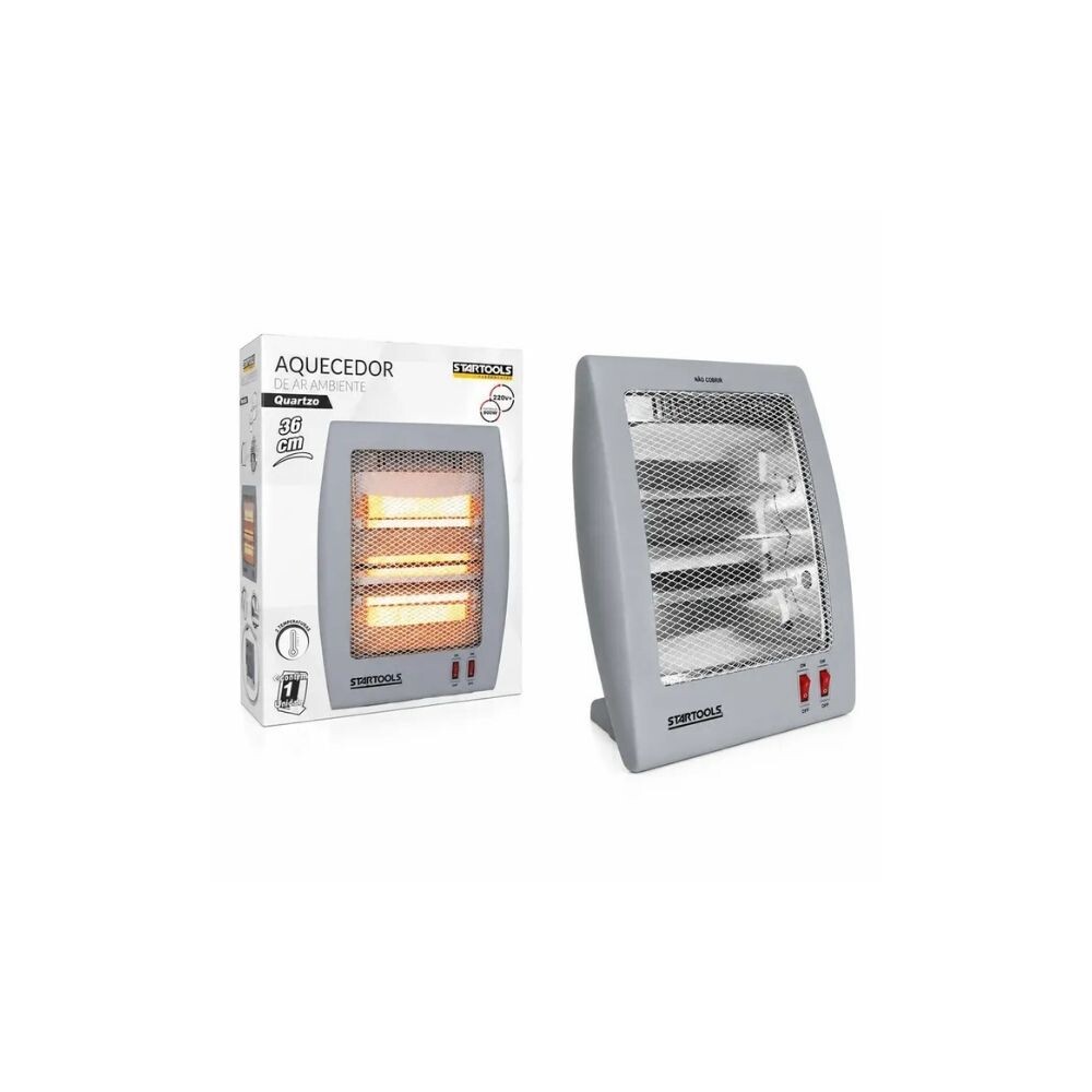 Aquecedor de Ar Quartzo Cinza 127 V Arttools S 1265