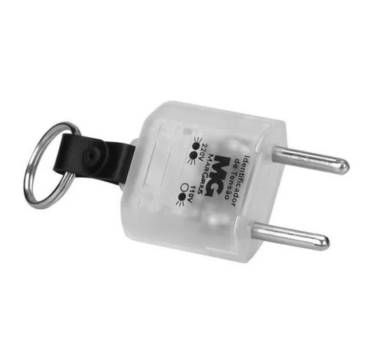 Plug Indentificador Chaveiro 110v/220v 144pp - Margirius