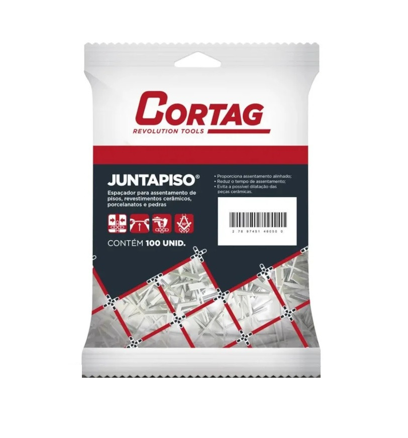 Espaçador Juntapiso 4mm - Cortag