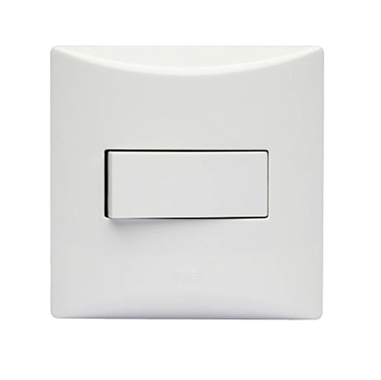 Brava 1 Interruptor 10a 250v Simples Sistema Branco - Soprano