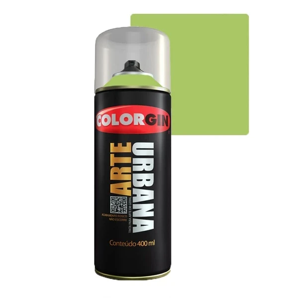 Spray 400ml Arte Urbana Verde Neon 905 - Colorgin