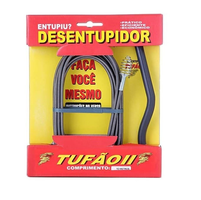 Desentupidor Tufão Ii de 10 Metros - Overtime