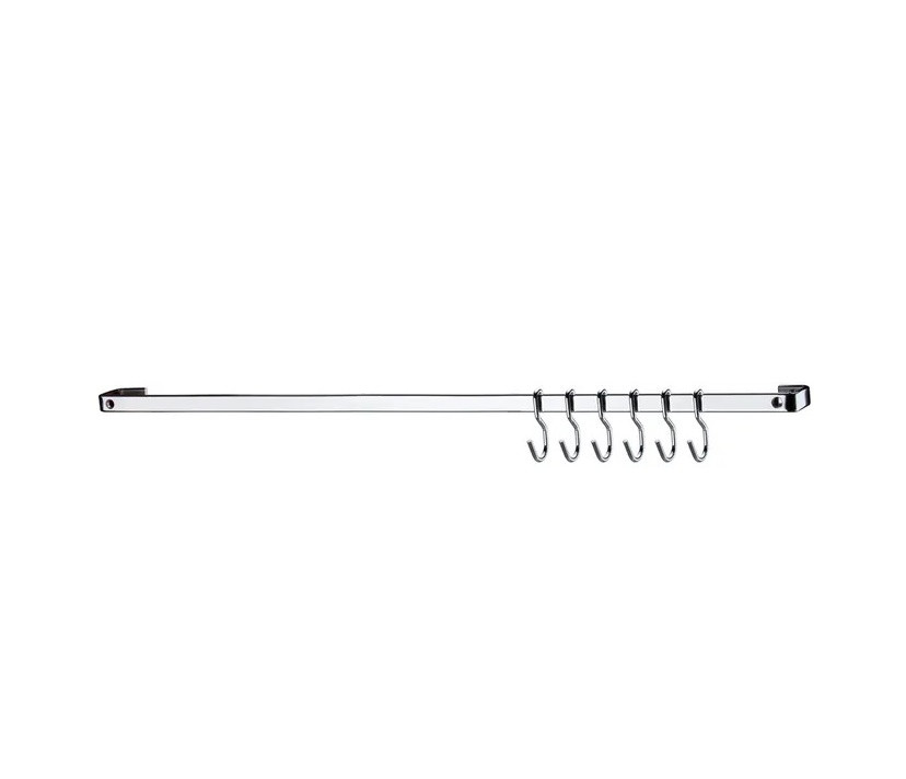 Barra de Piatina 45cm com 6 Ganchos 2411 - Future