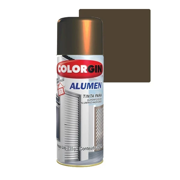 Spray 350ml Alumen Bronze 1002 - Colorgin