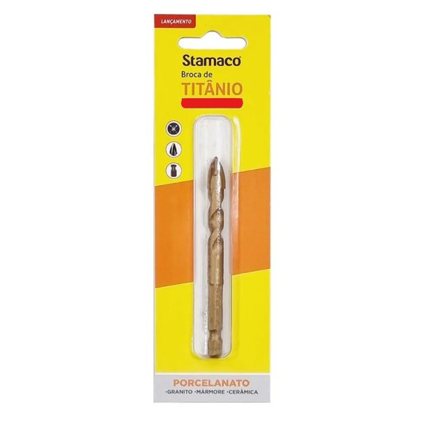 Broca de Titanio 10mm Stamaco