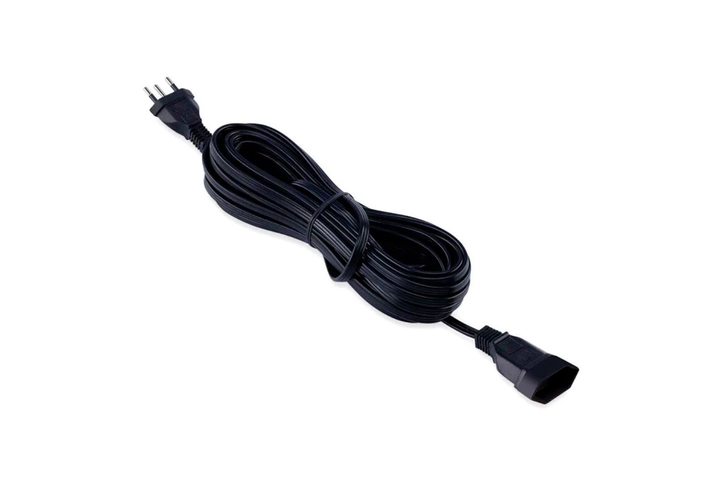 Cordão Prolongador Tripolar 10a Bivolt com 10 Metros Preto